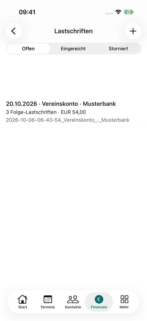 SEPA-Lastschriften