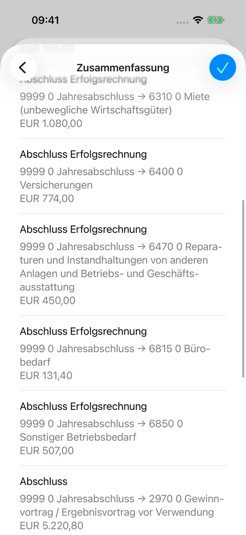 Jahresabschluss vorbereiten · Vortrag