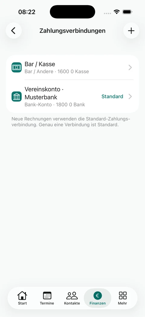 Zahlungsverbindungen